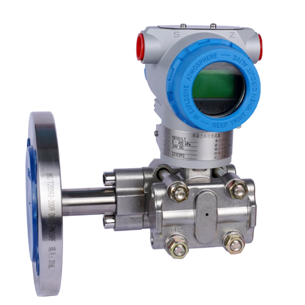 YQS□□□F带法兰压力变送器